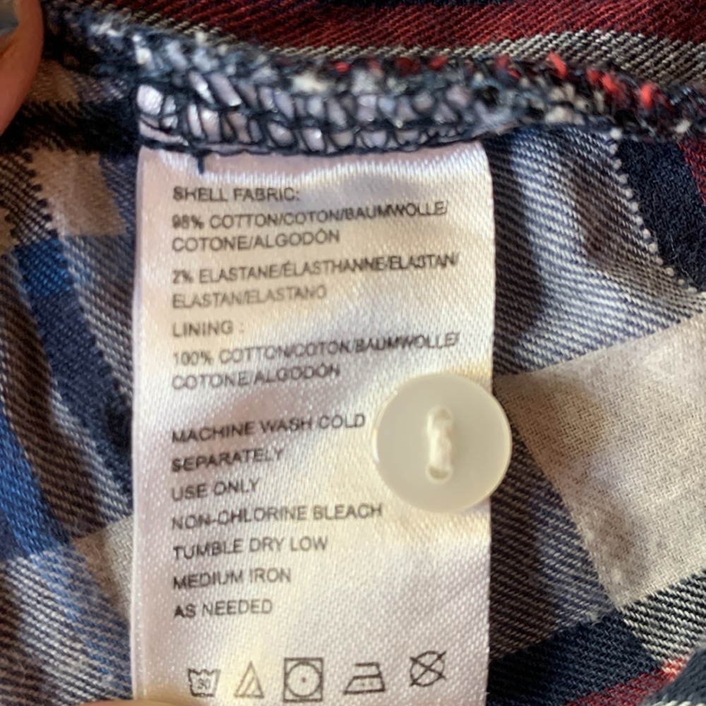 Anthropologie womens long dress size XS Isabella Sinclair tartan boho preppy - Picture 13 of 13